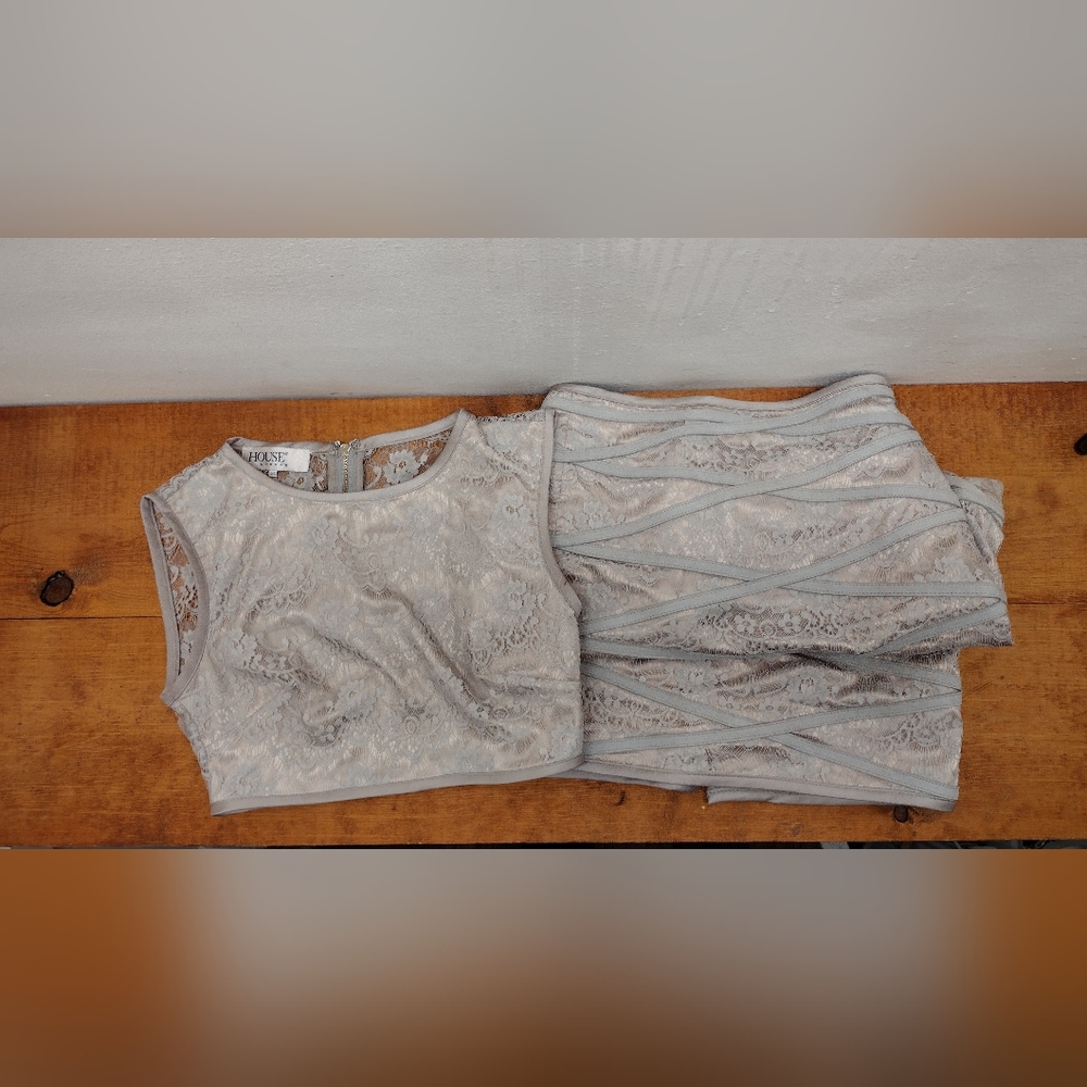 House of CB Lace skirt. Top no longer available